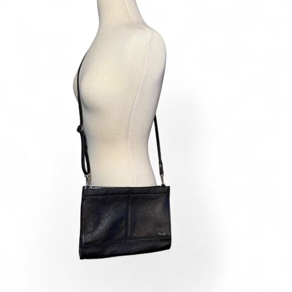 The Sak Women's Black Crossbody Bag Clutch and Matching wallet cardholder - Picture 2 of 8